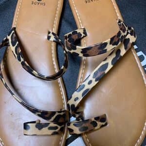 Women's Leopard Print Sandals